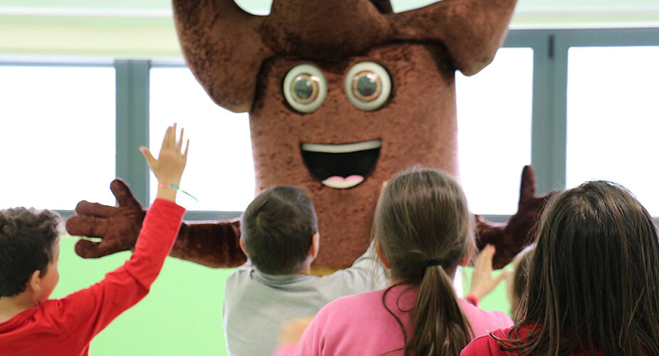 O Bolotas é a mascote do projecto ClimAgir